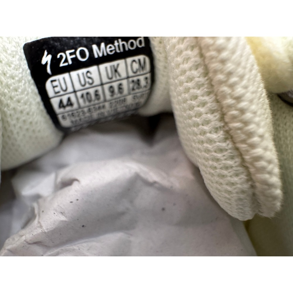 Specialized 2FO Method Mountain Bike Shoes Mens 10.6 Womens 12 Birch White - Picture 10 of 11